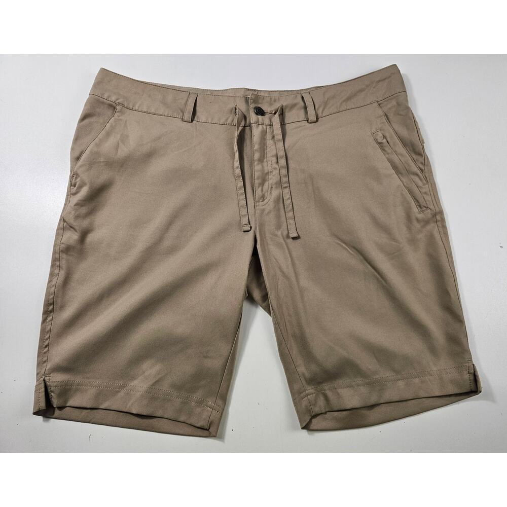 Magellan size XL women's drawstring waist packable nylon zip pocket shorts EUC *